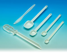 sterile plastic spoons & knives